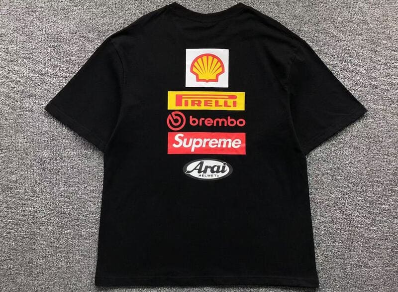 Supreme Ducati Logo Black T-shirt
