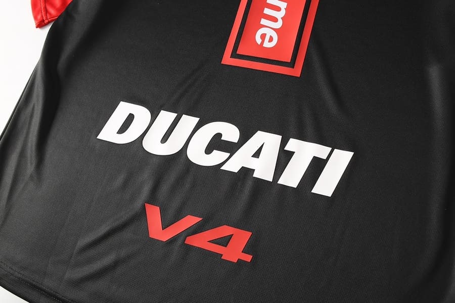 Supreme x Ducati Soccer Jersey Black