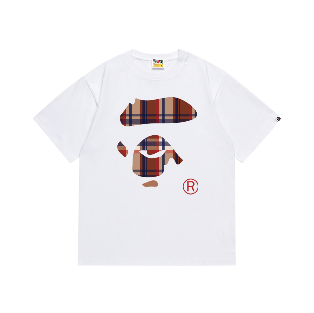 Camiseta BAPE x Burberry