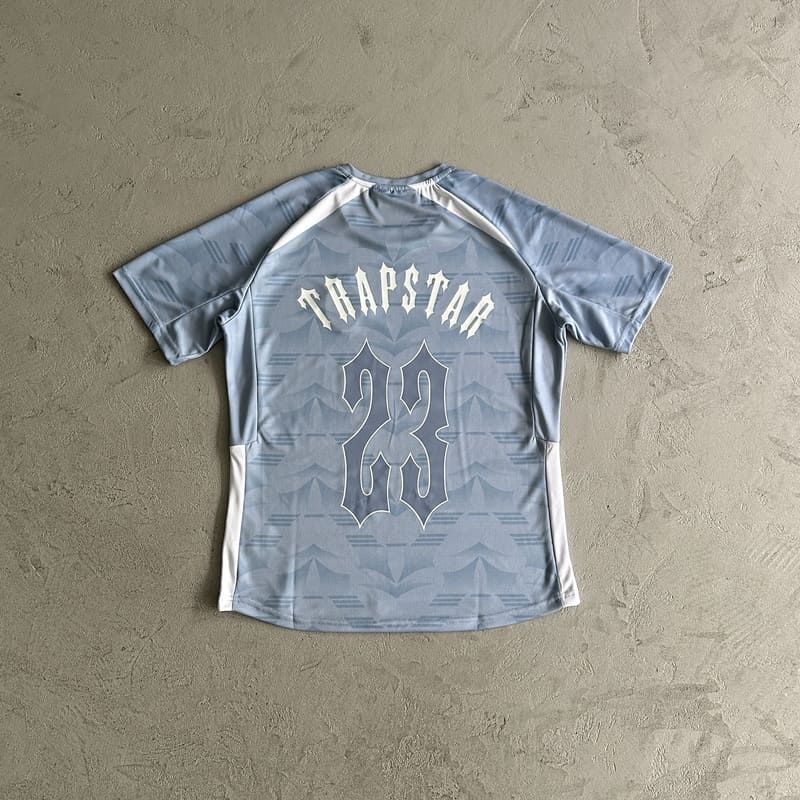 Trapstar Irongate Football Jersey Blue