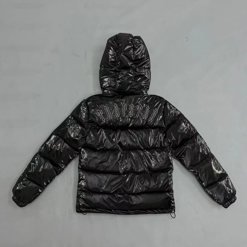 Trapstar Shiny Irongate Detachable Hooded Puffer Jacket