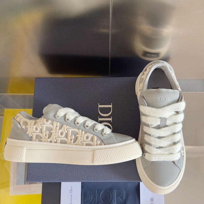 Dior B33 Oblique Gray Cream