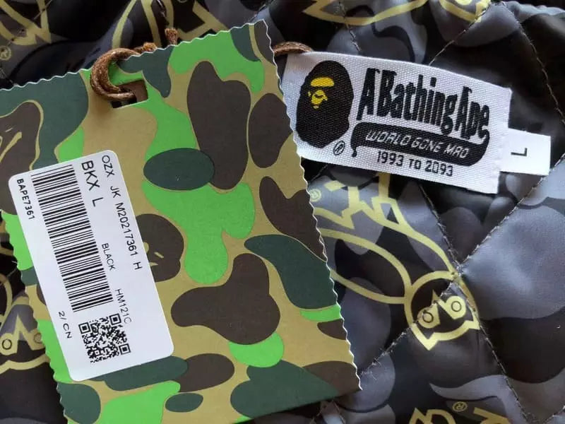 BAPE X OVO Varsity Jacket