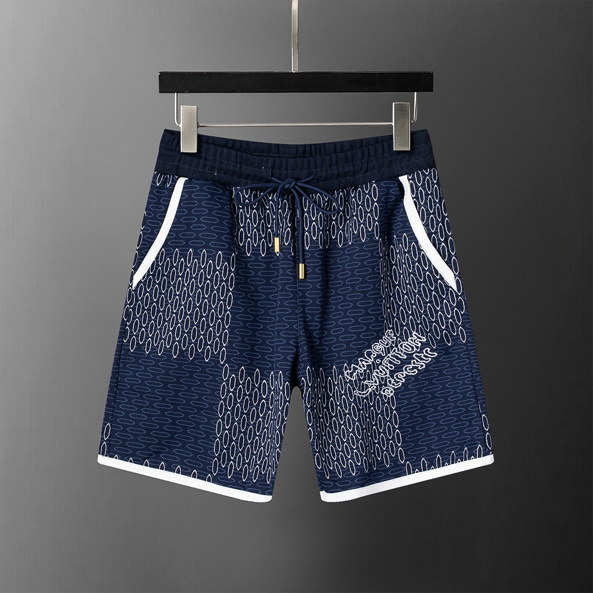 Conjunto Louis Vuitton Signature Monogram Azul Marinho