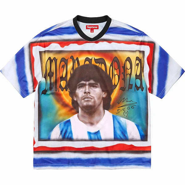Supreme Maradona Soccer T-shirt