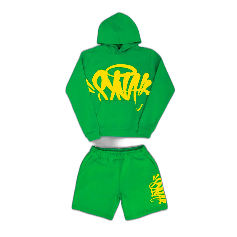 Team Syna Hood Twinset Green