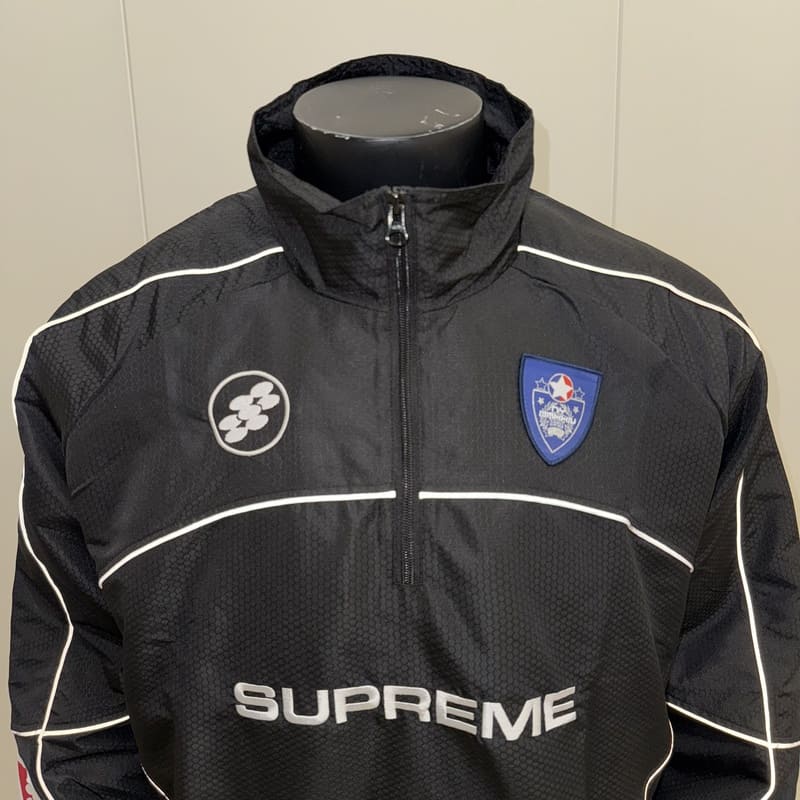 Supreme Reflective Piping Black Jacket