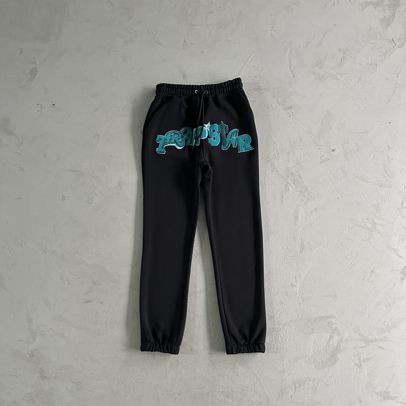 Trapstar Wildcard Chenille BlueBlack Set
