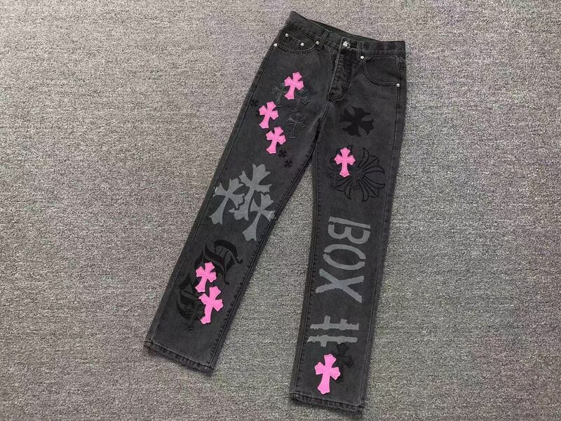 Chrome Hearts Purple Box Jeans