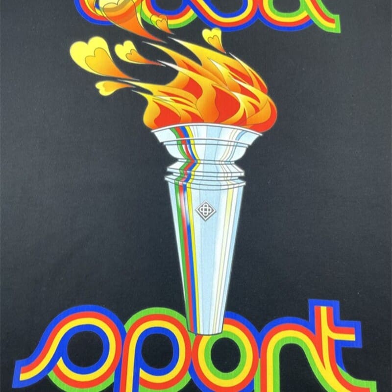 Casablanca La Flamme Du Sport T-shirt