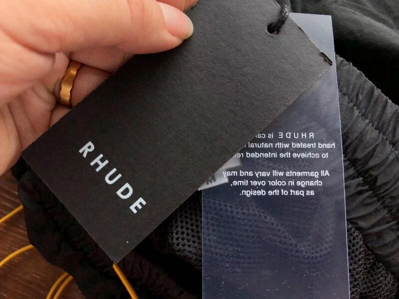 Rhude Logo Shorts 'Black'