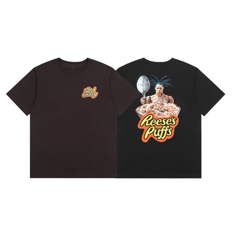 Travis Scott Cactus Jack x Reese's Puffs T-shirt