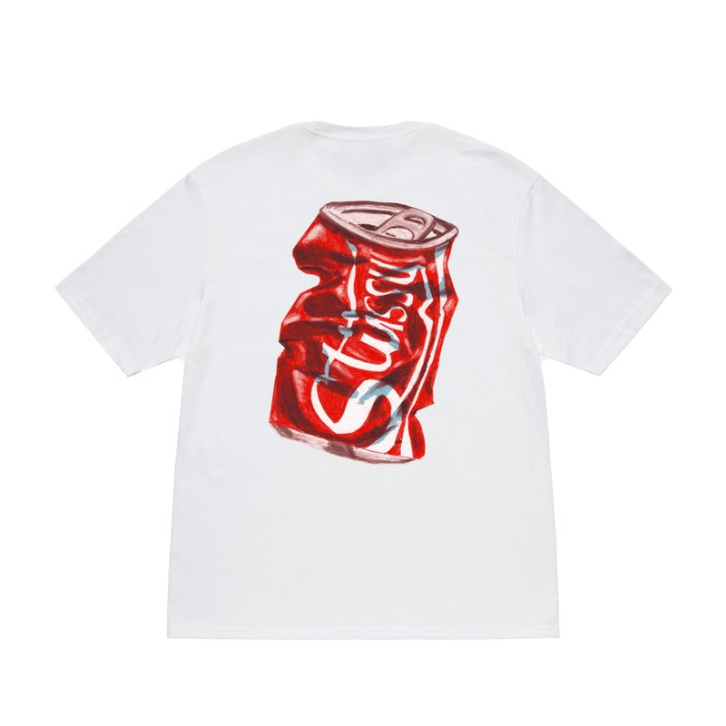 T-Shirt Stussy Soda Can White