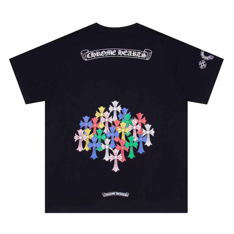 Chrome Hearts Color Cross Cemetery T-shirt