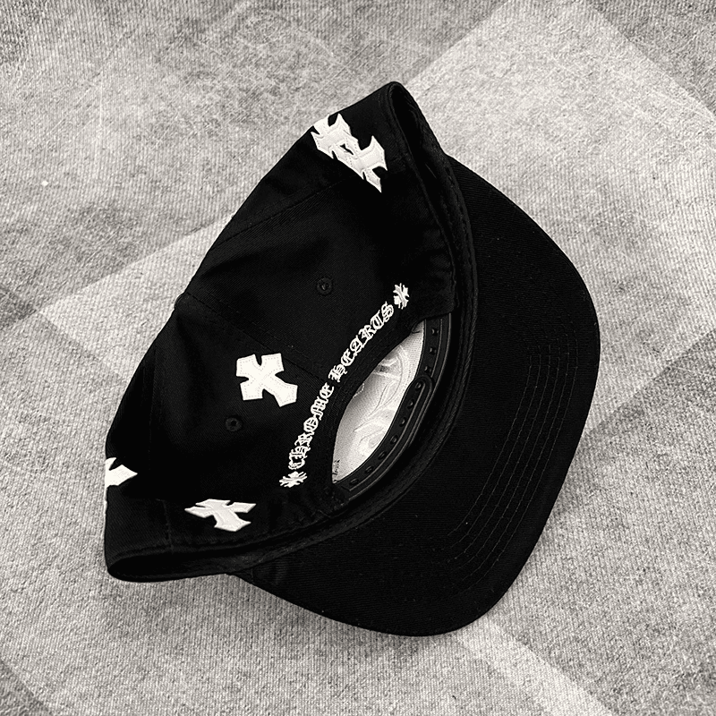Chrome Hearts Cross Patch Cap Black