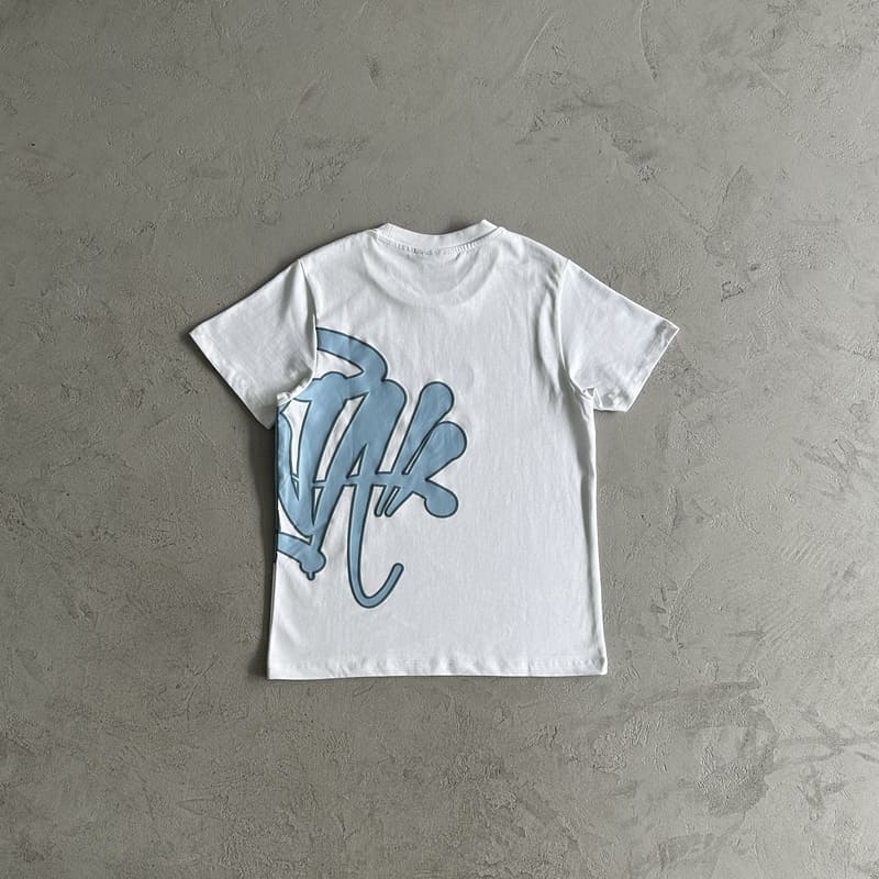 Synaworld White Blue Shorts Set
