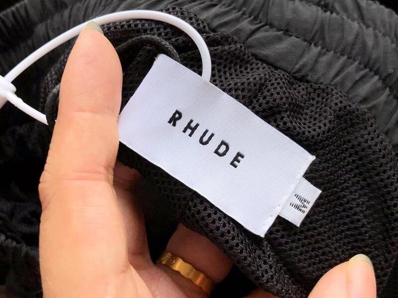 Rhude Logo Shorts 'Black'