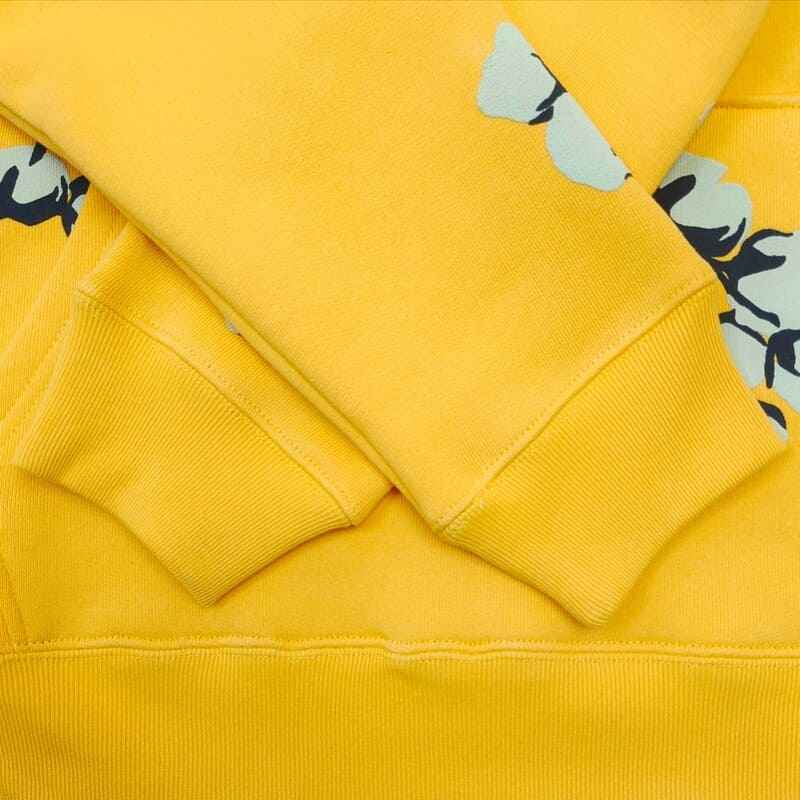 Denim Tears x CPFM Wreath Yellow Hoodie
