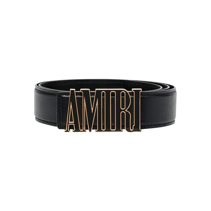 Amiri Black/Gold Belt