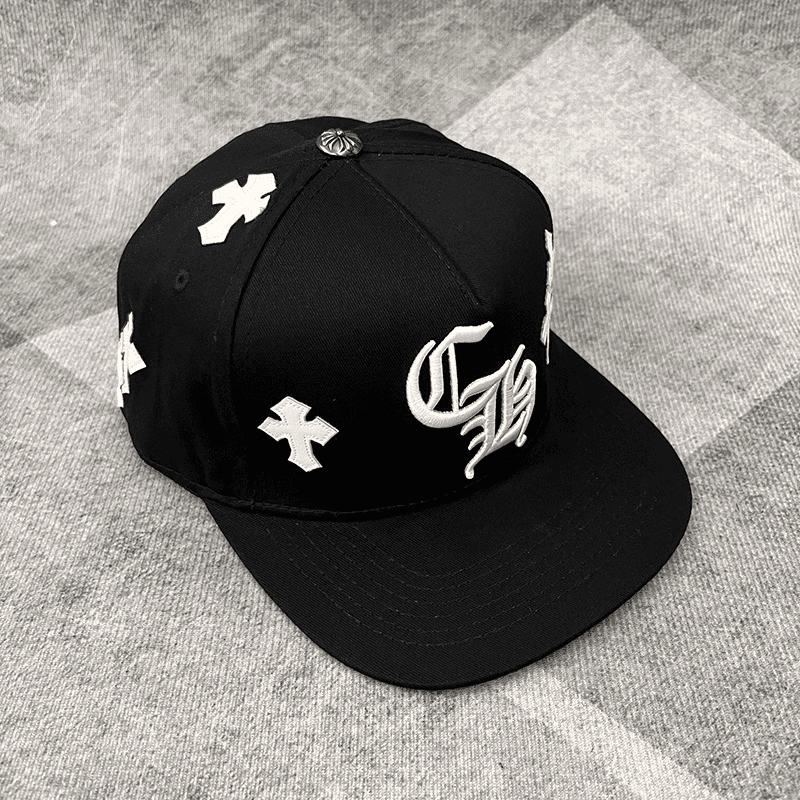 Chrome Hearts Cross Patch Cap Black