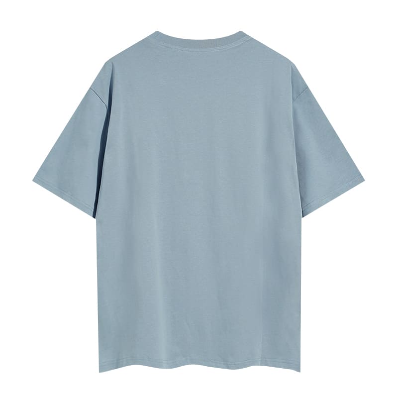 Palm Angels Neck Logo t-shirt blue