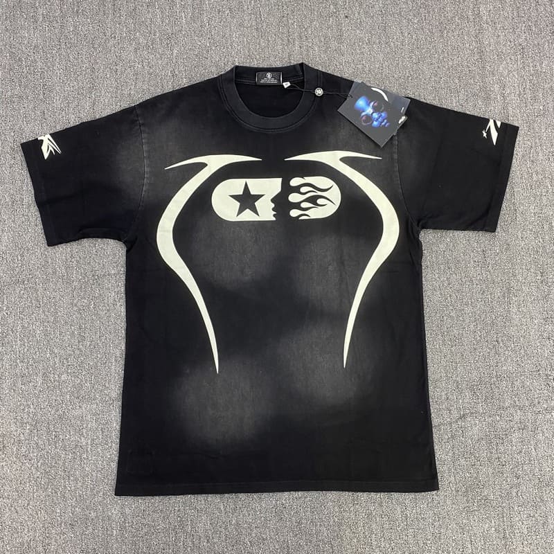 Hellstar Warm Up Black T-Shirt