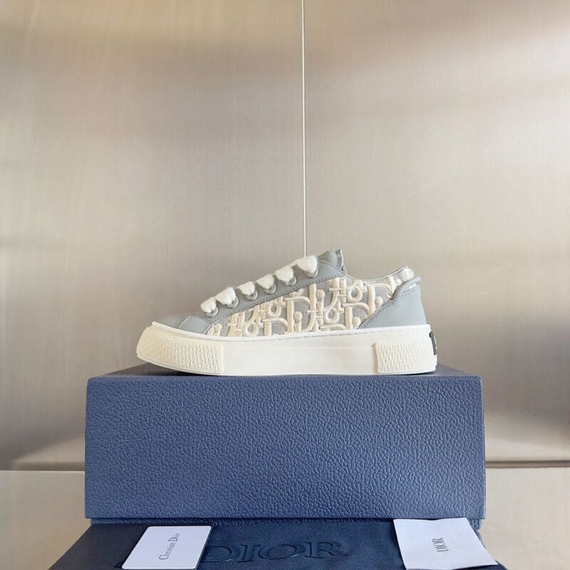 Dior B33 Oblique Gray Cream