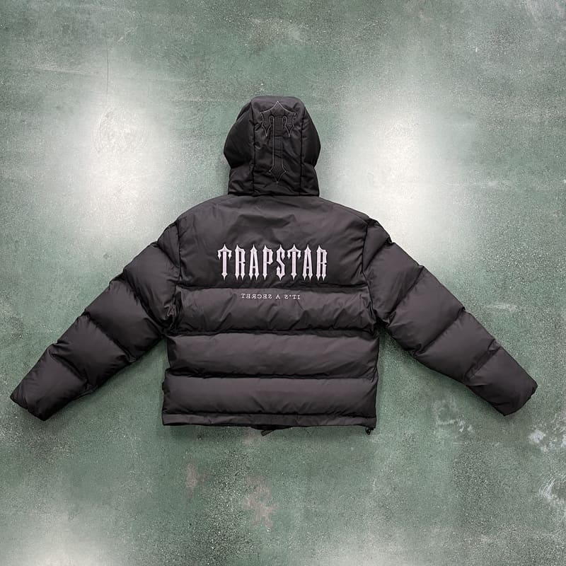 Trapstar Decoded 2.0 Black Puffer Jacket