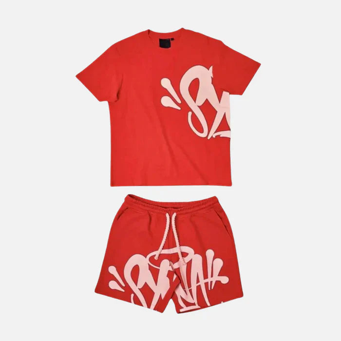 Synaworld Red Shorts Set
