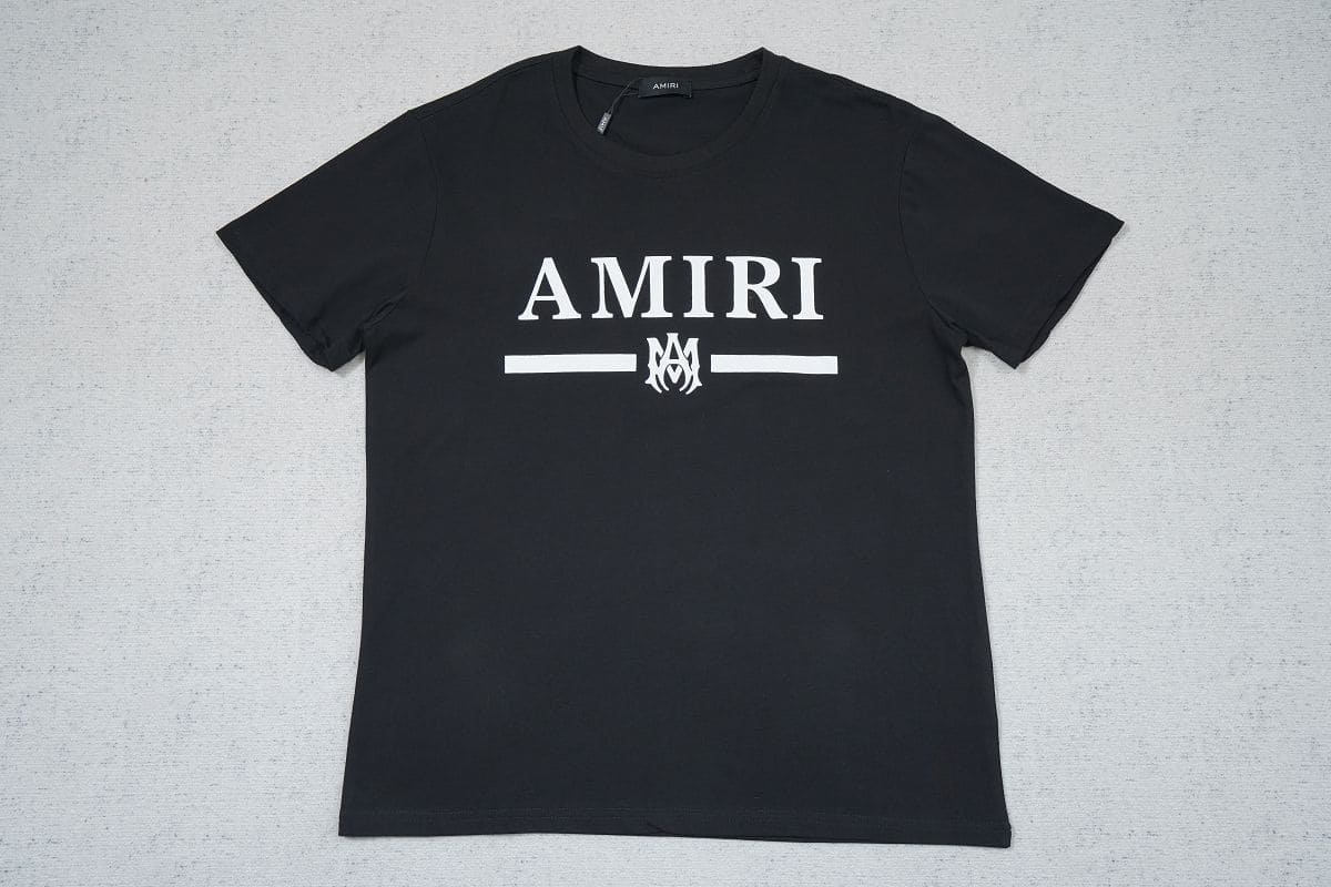 T-shirt Amiri Bar Logo Black