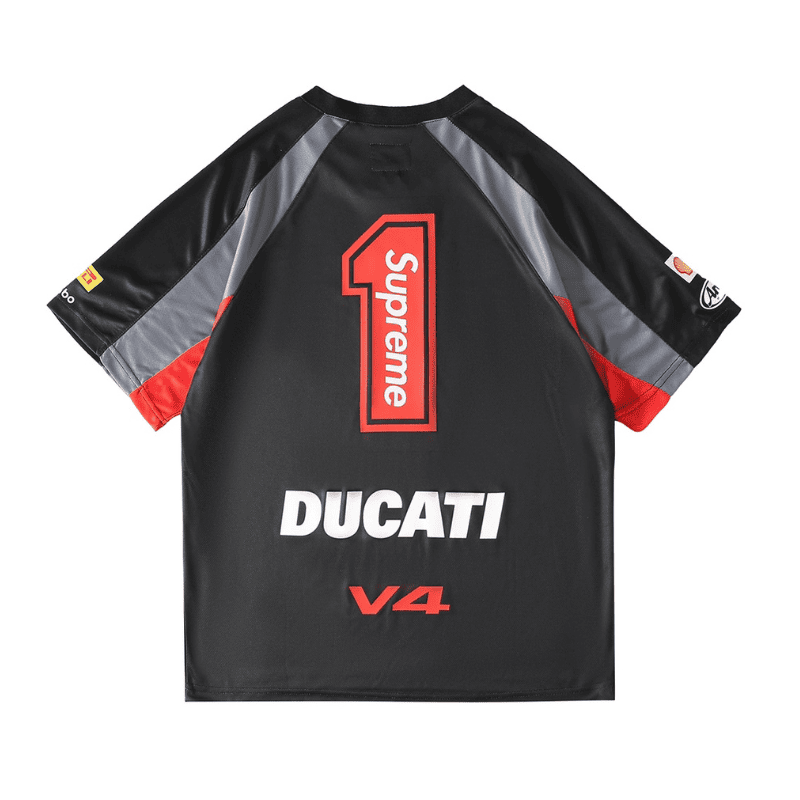 Supreme x Ducati Soccer Jersey Black