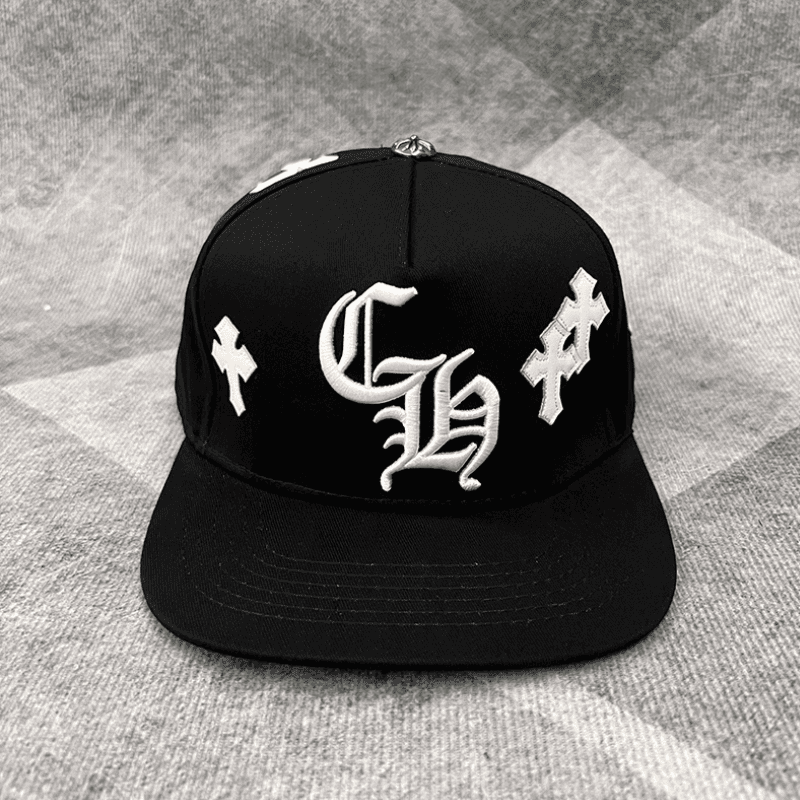 Chrome Hearts Cross Patch Cap Black
