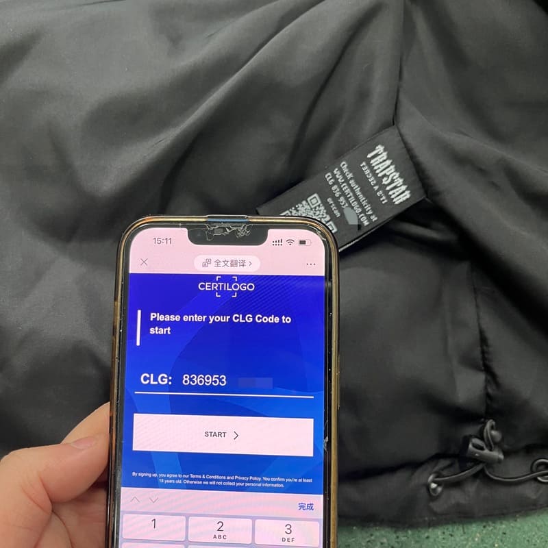 Trapstar Decoded 2.0 Black Puffer Jacket
