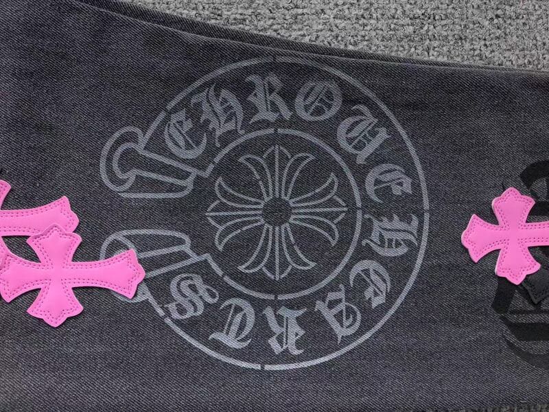 Chrome Hearts Purple Box Jeans