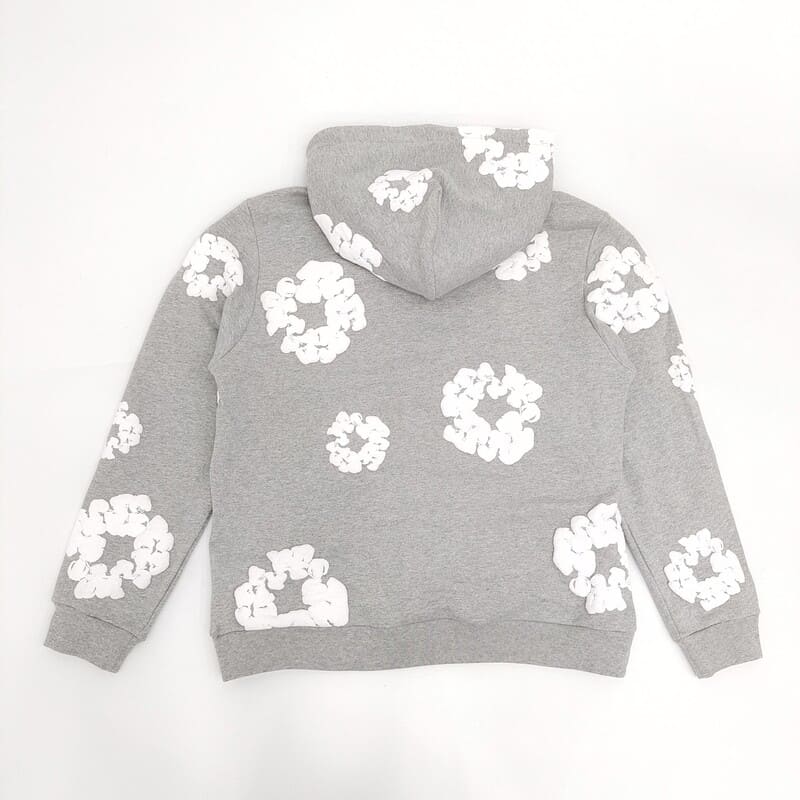 Denim Tears The Cotton Wreath Grey Sweatshirt