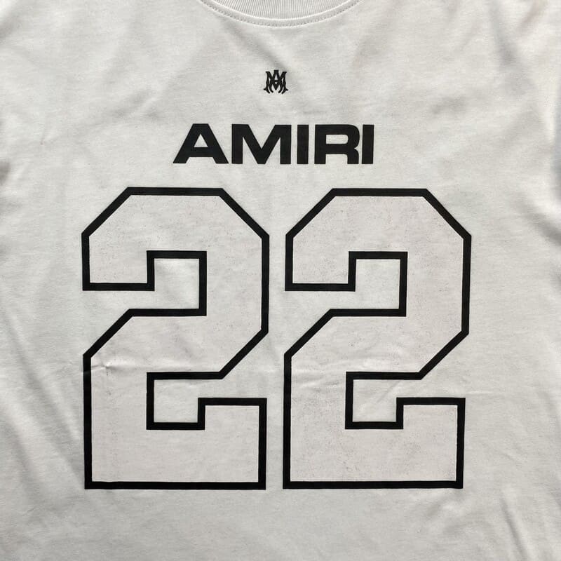 T-Shirt Amiri 22 SKATER White