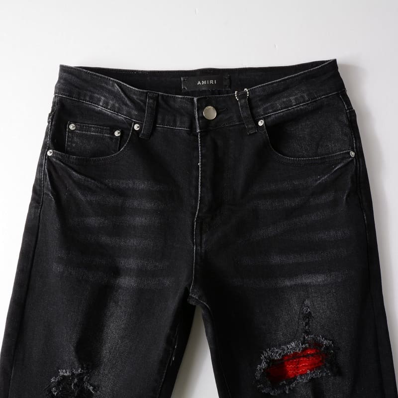 Amiri Ultra Suede MX1 'Aged Black' Jeans