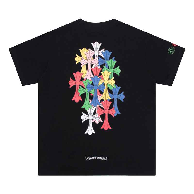 Chrome Hearts Black Cross Colour T-shirt