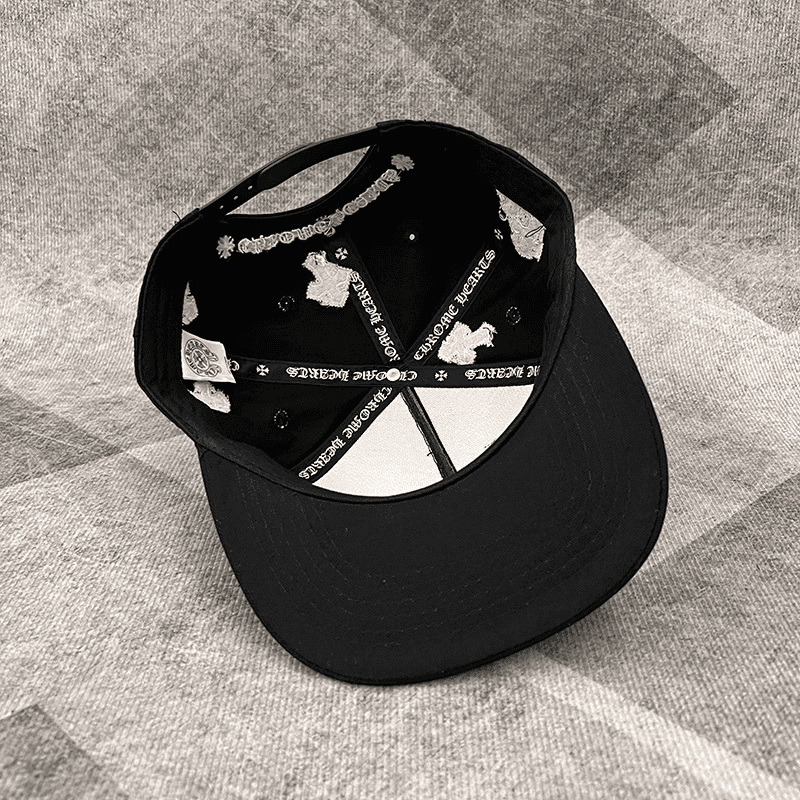 Chrome Hearts Cross Patch Cap Black