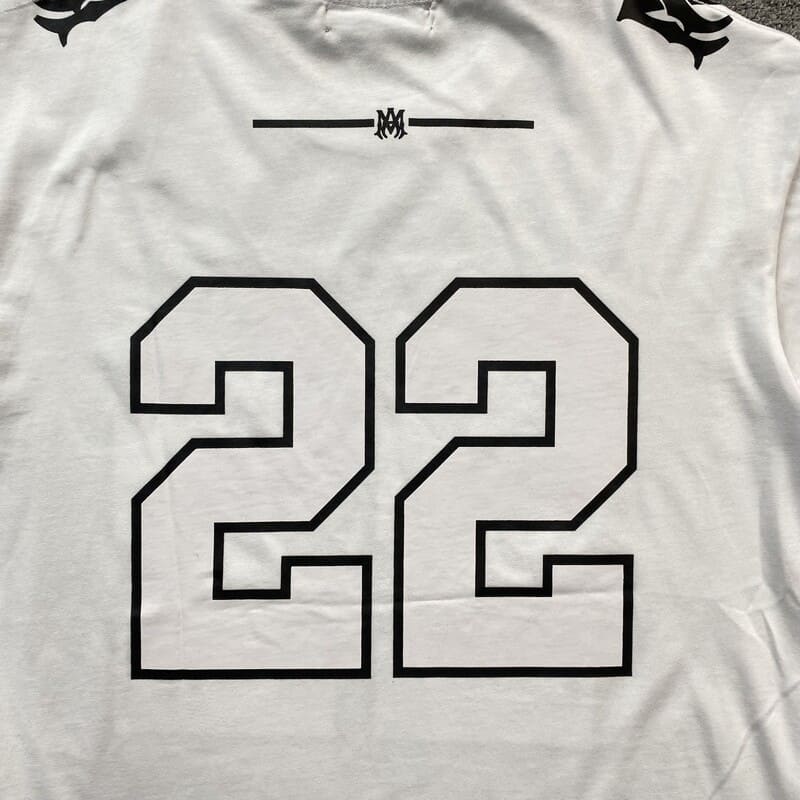 T-Shirt Amiri 22 SKATER White