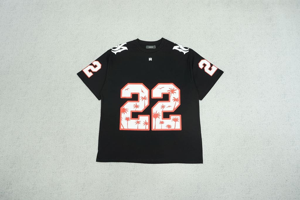 Amiri 22 Football T-Shirt