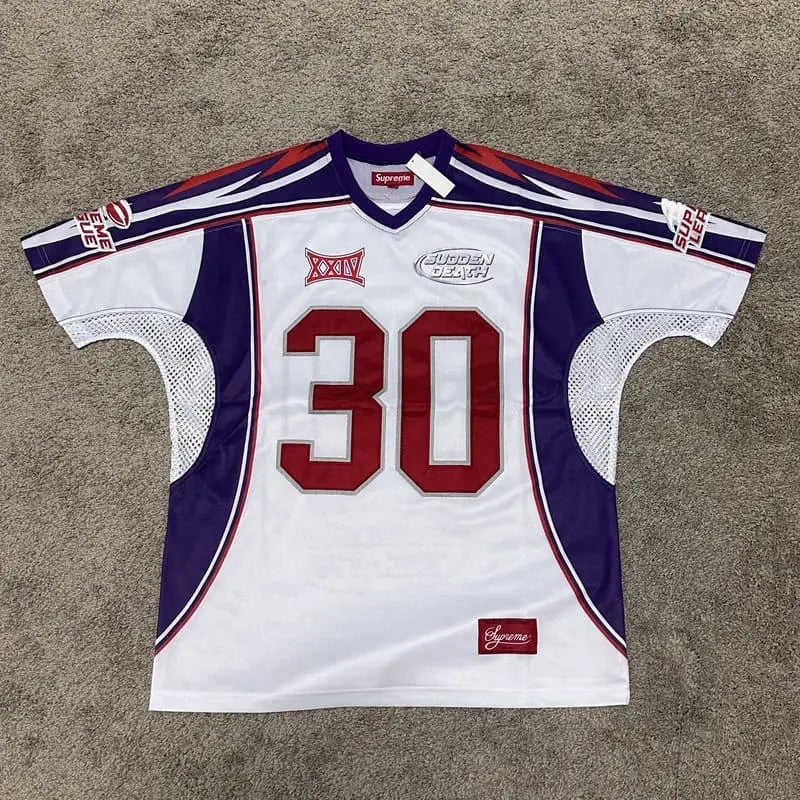 Supreme Sudden Death Football T-Shirt