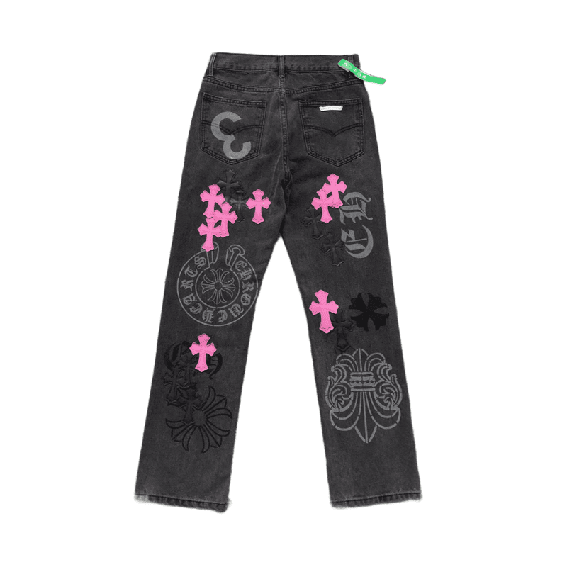 Chrome Hearts Purple Box Jeans
