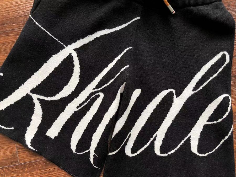 Rhude Knit Logo Shorts