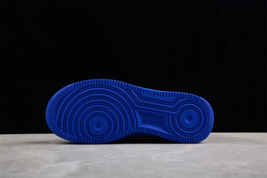Ambush x Nike Air Force 1 Low Game Royal and Vivid Sulfur
