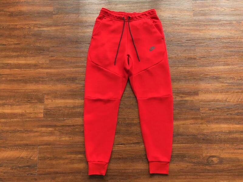 Nike Red Tech Fleece Pants