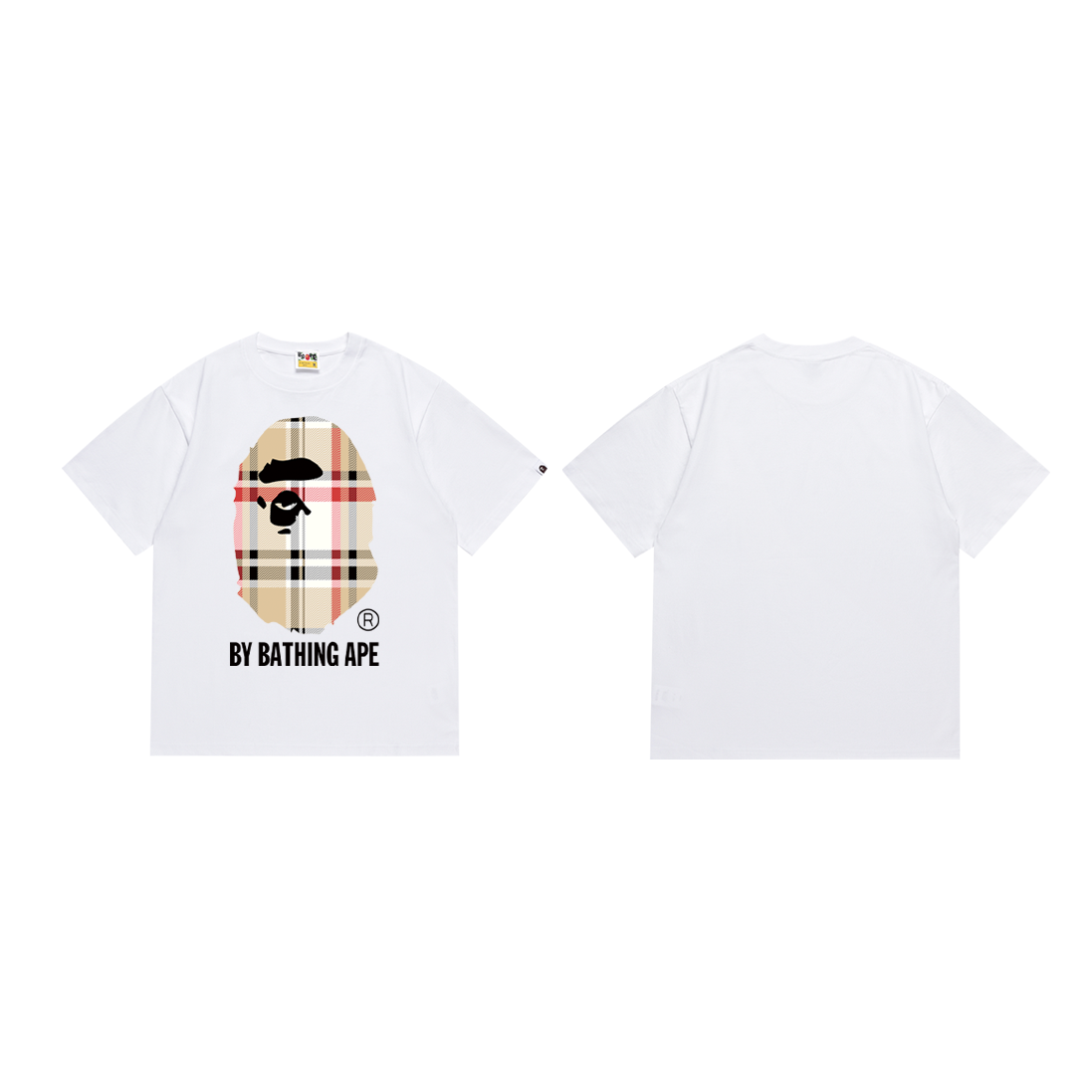 Camiseta BAPE x Burberry