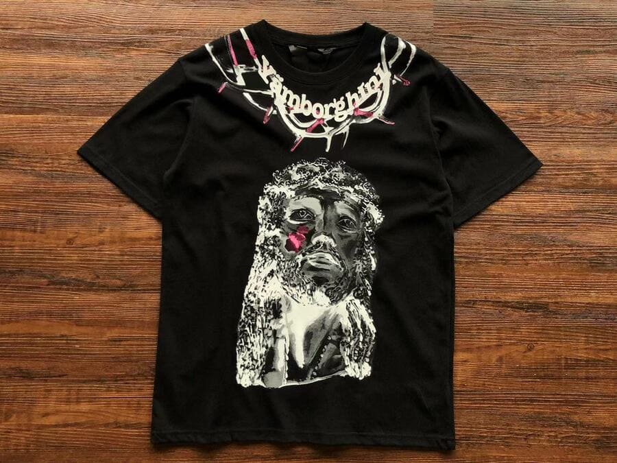 Vlone Yams Day Jesus Piece Black T-Shirt