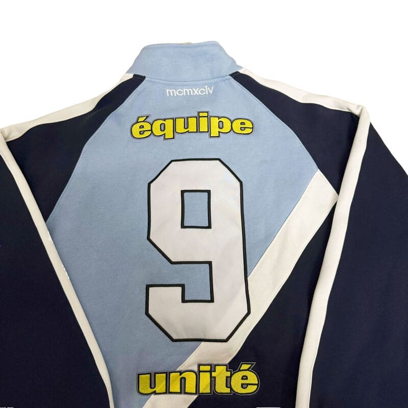 Supreme Team Half Zip Jacket Blue