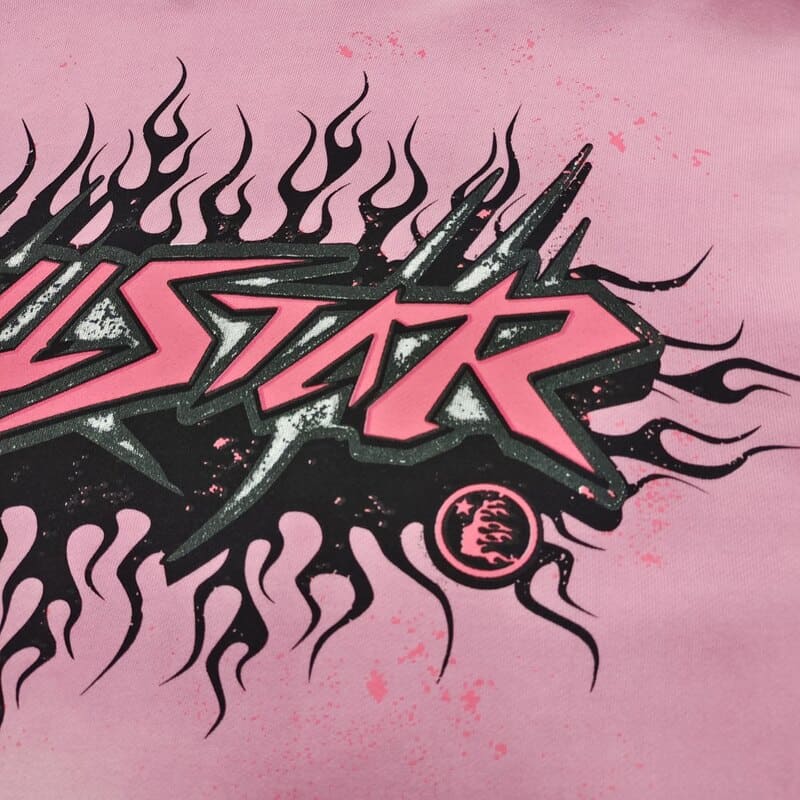 Hellstar Brainwashed Without Brain Pink Sweatshirt